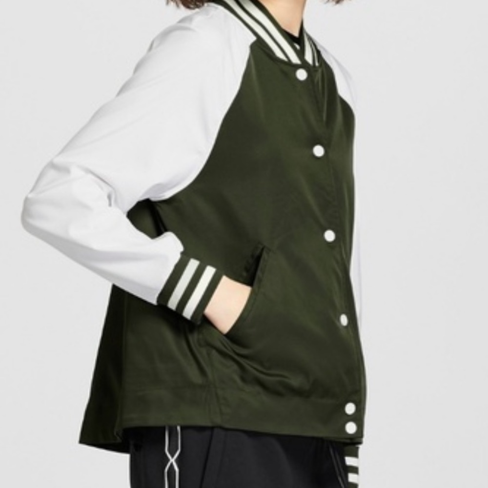 Hunter for target varsity jacket